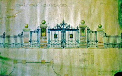 Drawing of the gate design